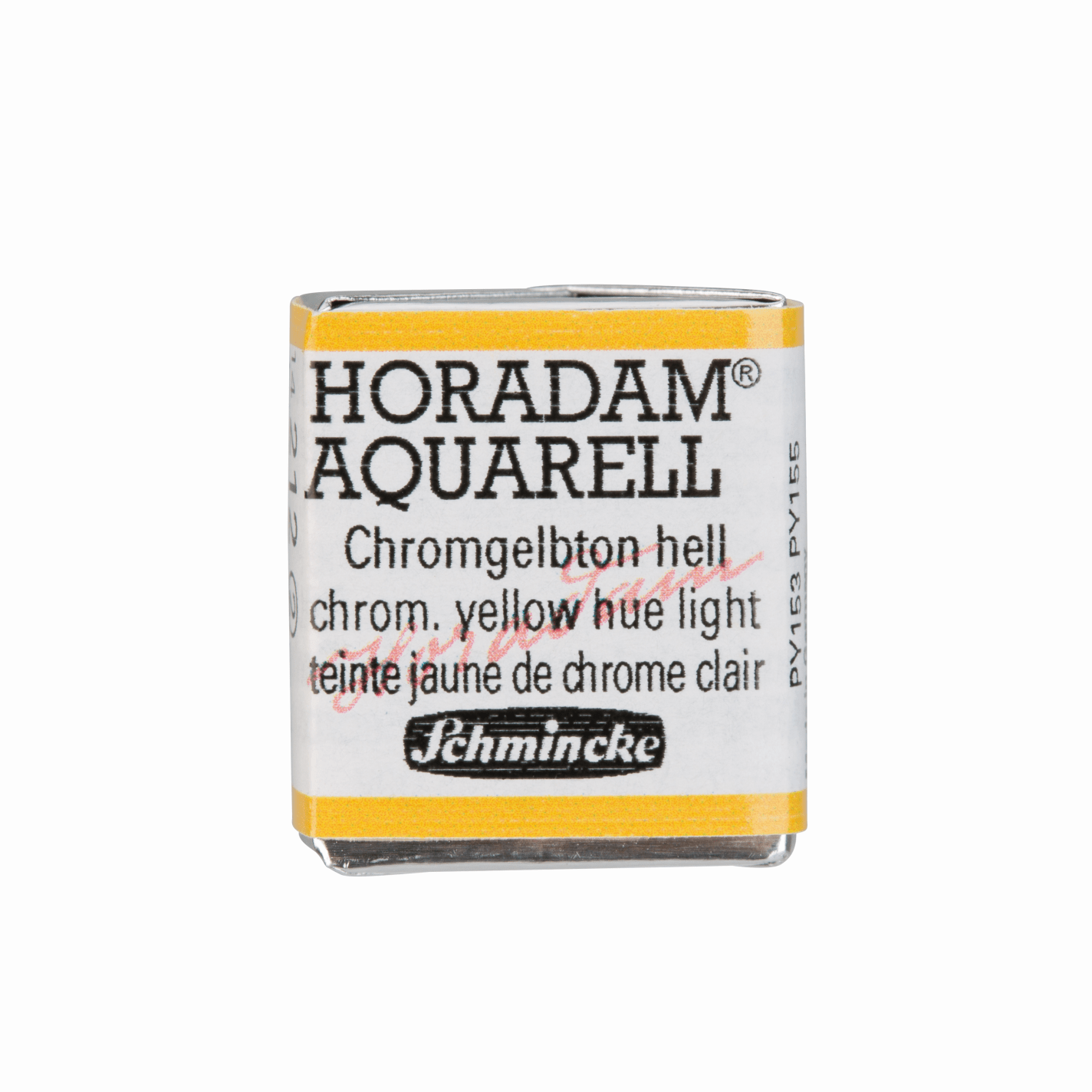 Schmincke Horadam Aquarell pans 1/2 pan Yellow Hue Light