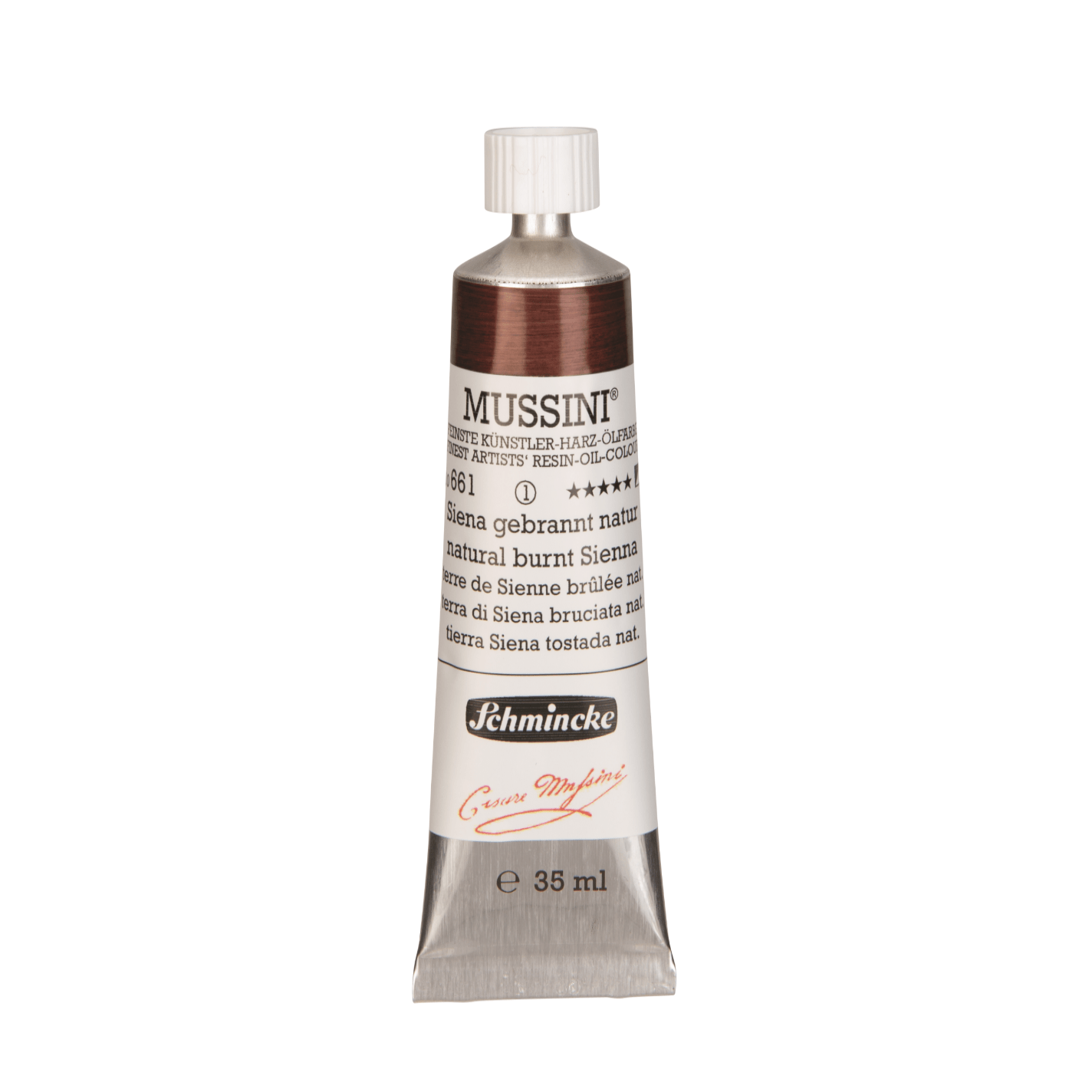 Schmincke Mussini 35ml Natural Burnt Sienna