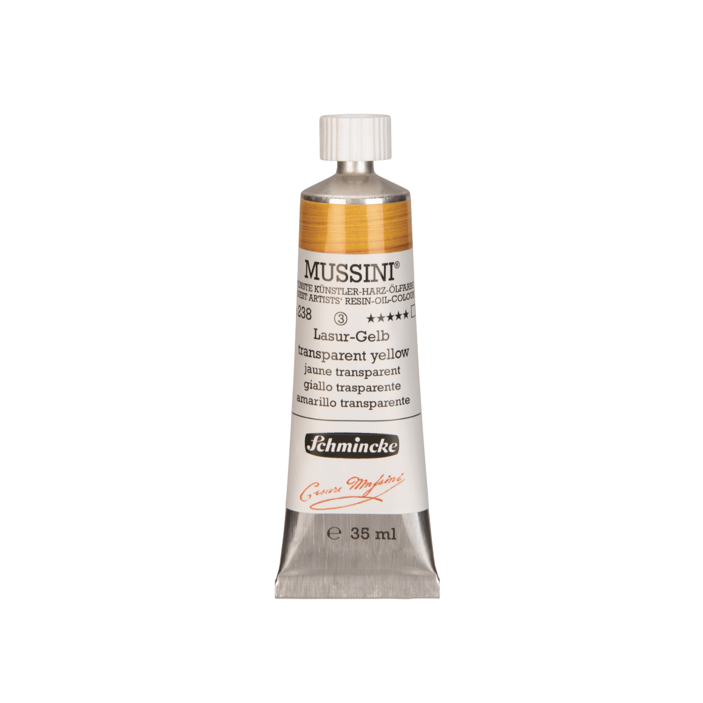 Schmincke Mussini 35ml Transparent Yellow