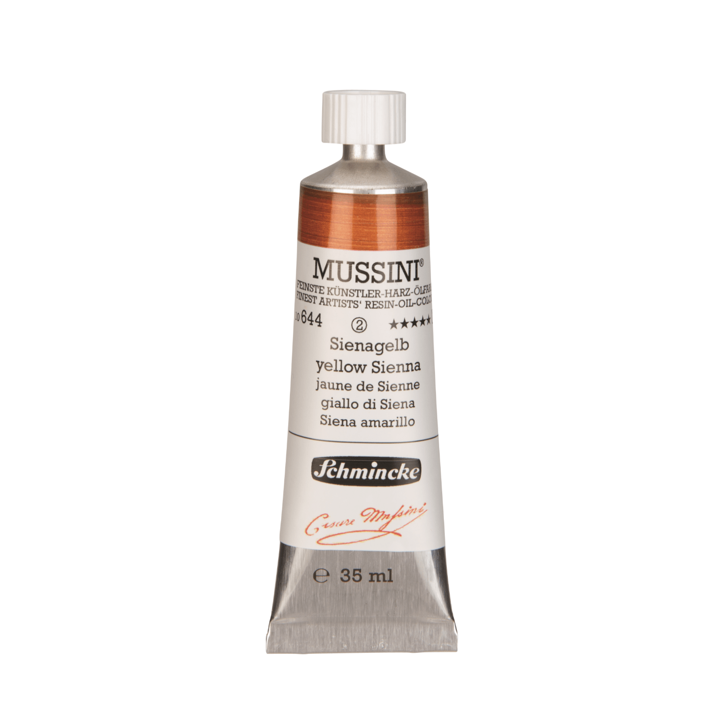 Schmincke Mussini 35ml Yellow Sienna