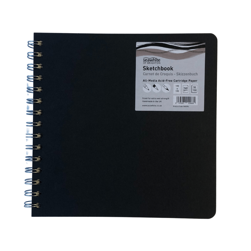 Seawhite Sketch Book Seawhite Euro Sketchbook 19,5x19,5. 160 gsm. 50 ark
