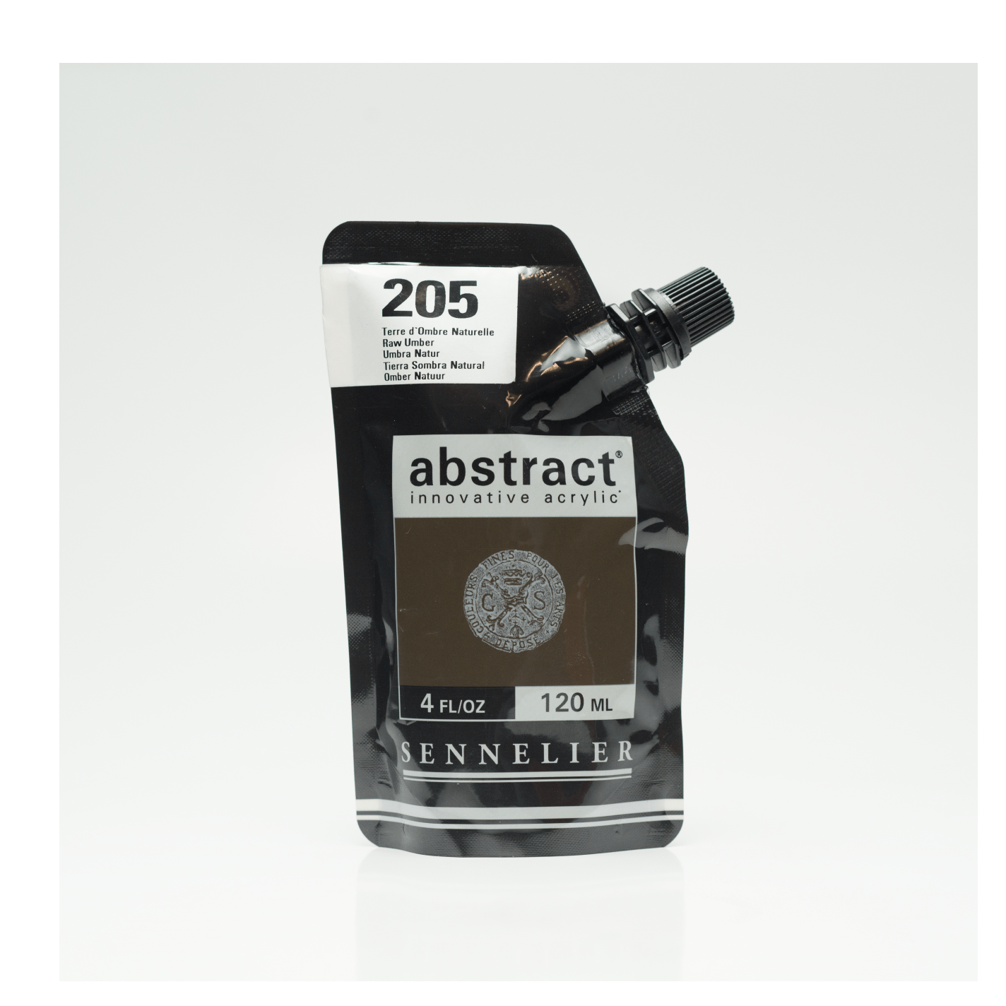 Sennelier Abstract akryl 120ml Raw Umber