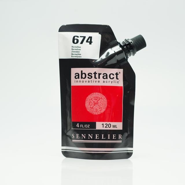 Sennelier Abstract akryl 120ml Vermilion