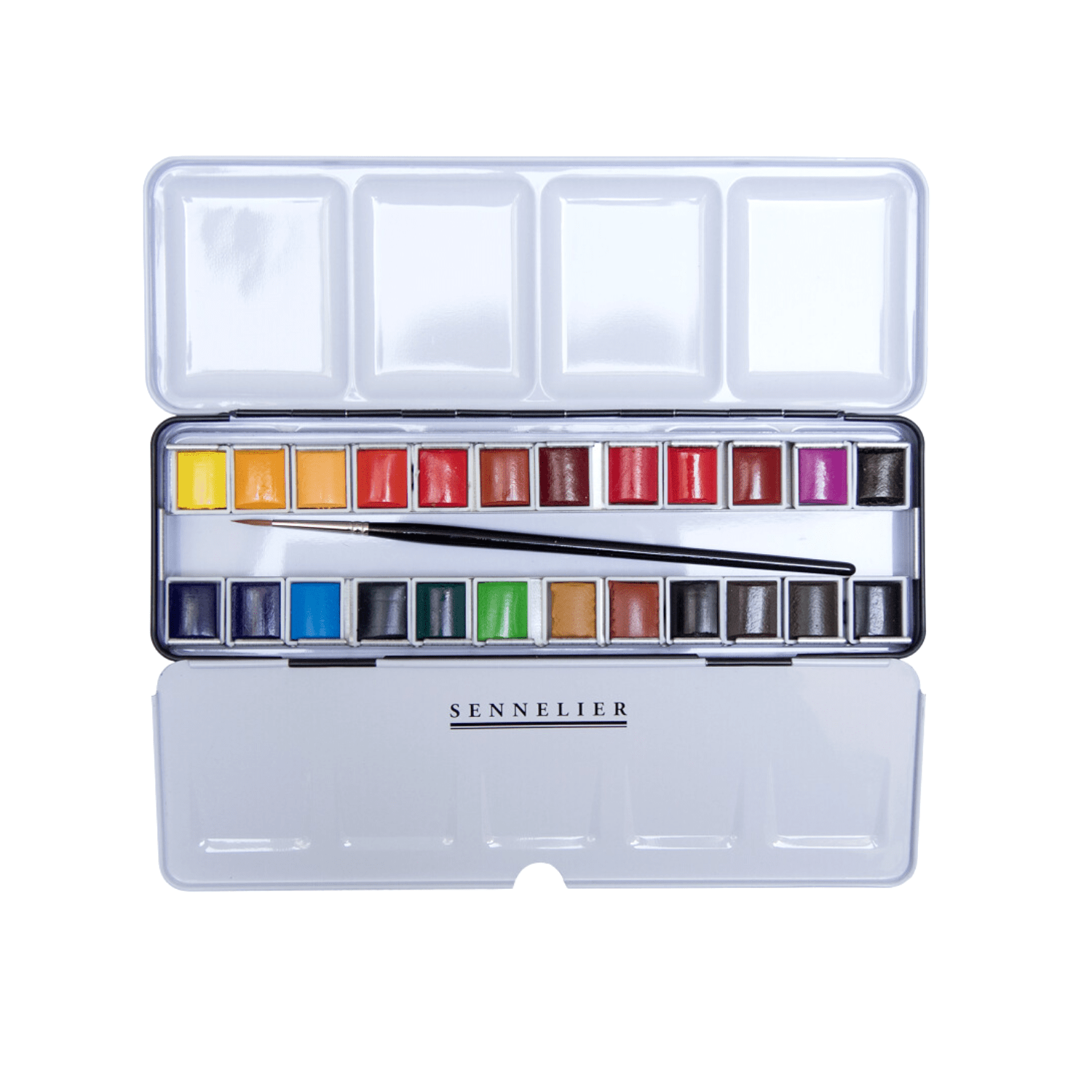 Sennelier Akvarelmaling Sennelier L'aquarelle sæt med 24 pans