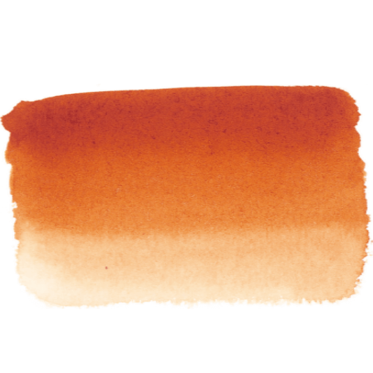 Sennelier Aquarelle pans 1/2 pan Chinese Orange