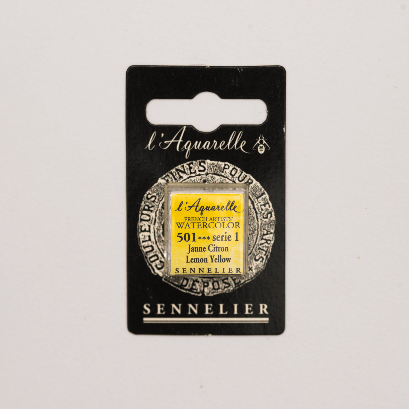 Sennelier Aquarelle pans 1/2 pan Lemon Yellow