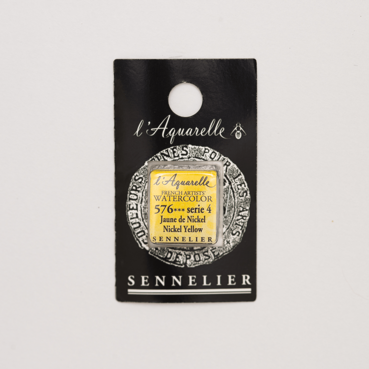 Sennelier Aquarelle pans 1/2 pan Nickel Yellow