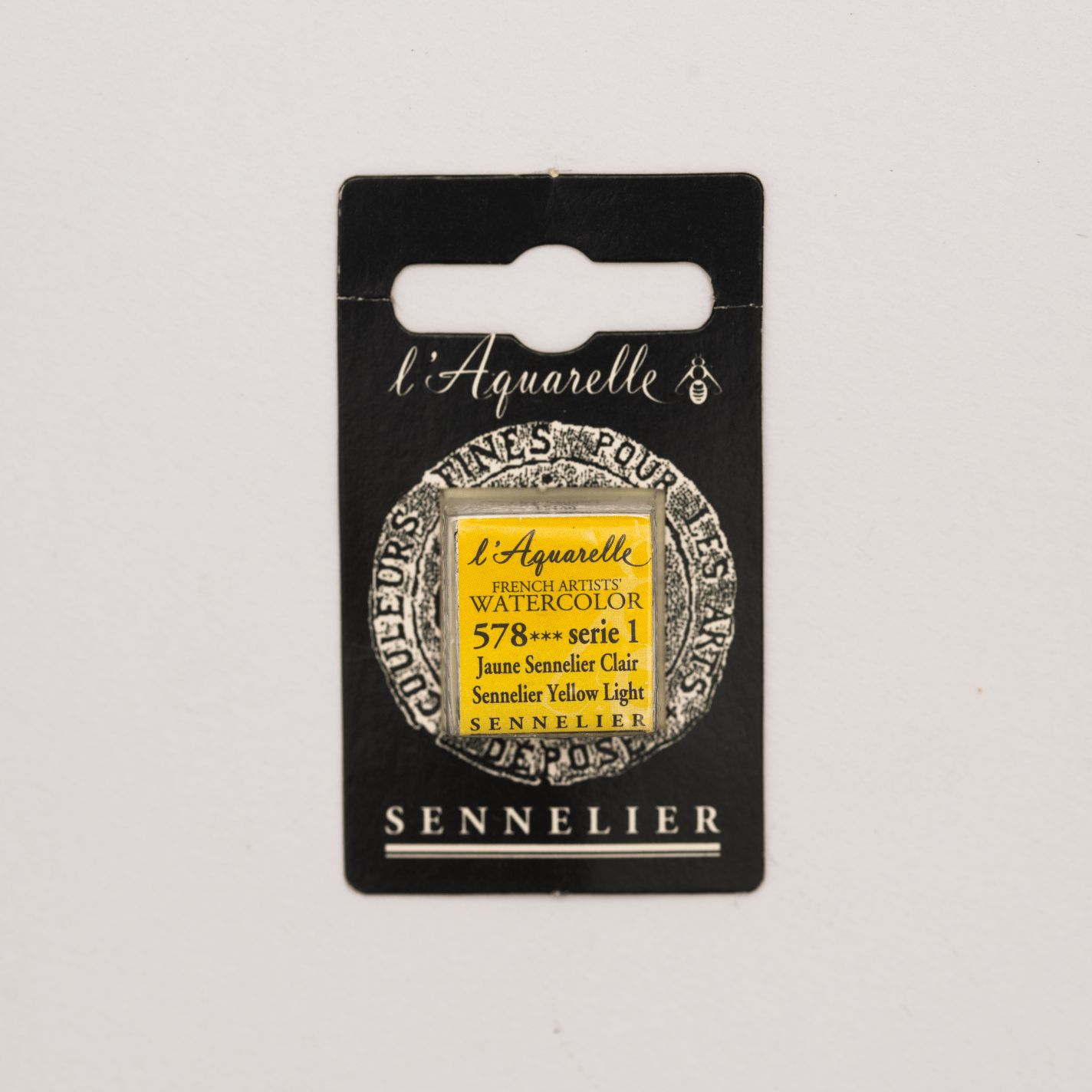 Sennelier Aquarelle pans 1/2 pan Sennelier Yellow Light