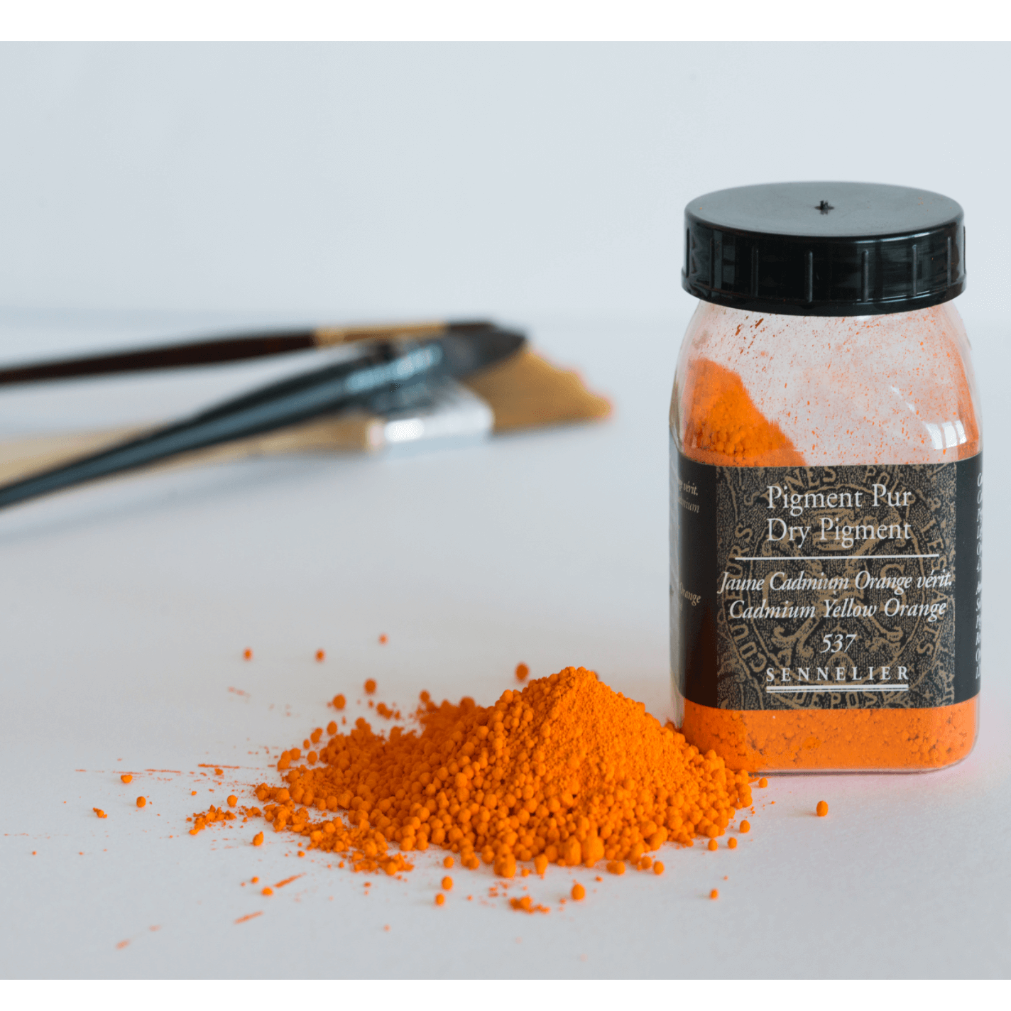 Sennelier Pigment 120g Cadmium Yellow Orange