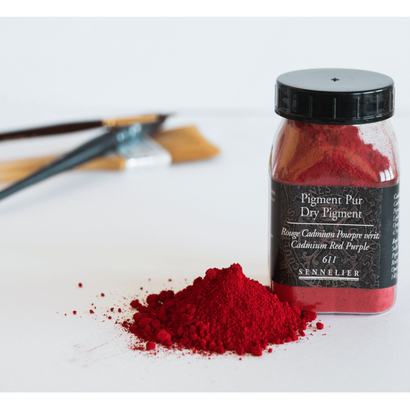 Sennelier Pigment 140g Cadmium Red Purple