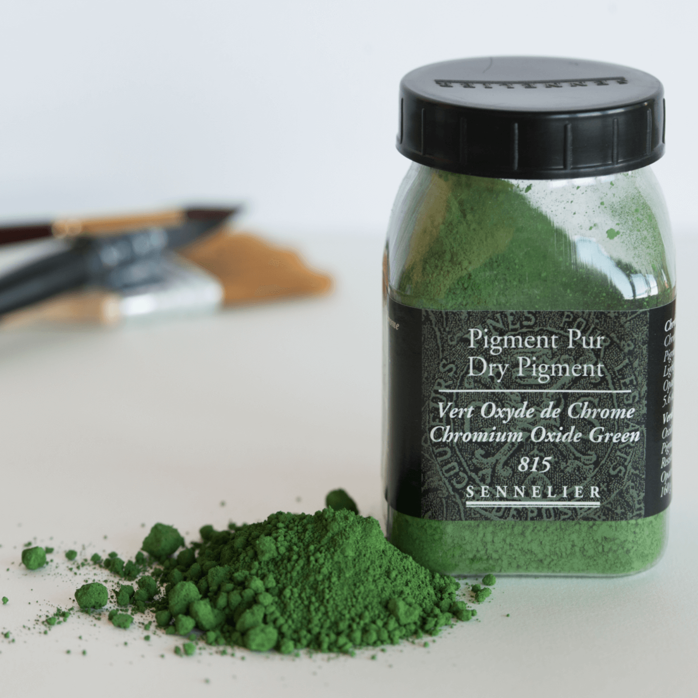 Sennelier Pigment 160g Chromium Oxide Green