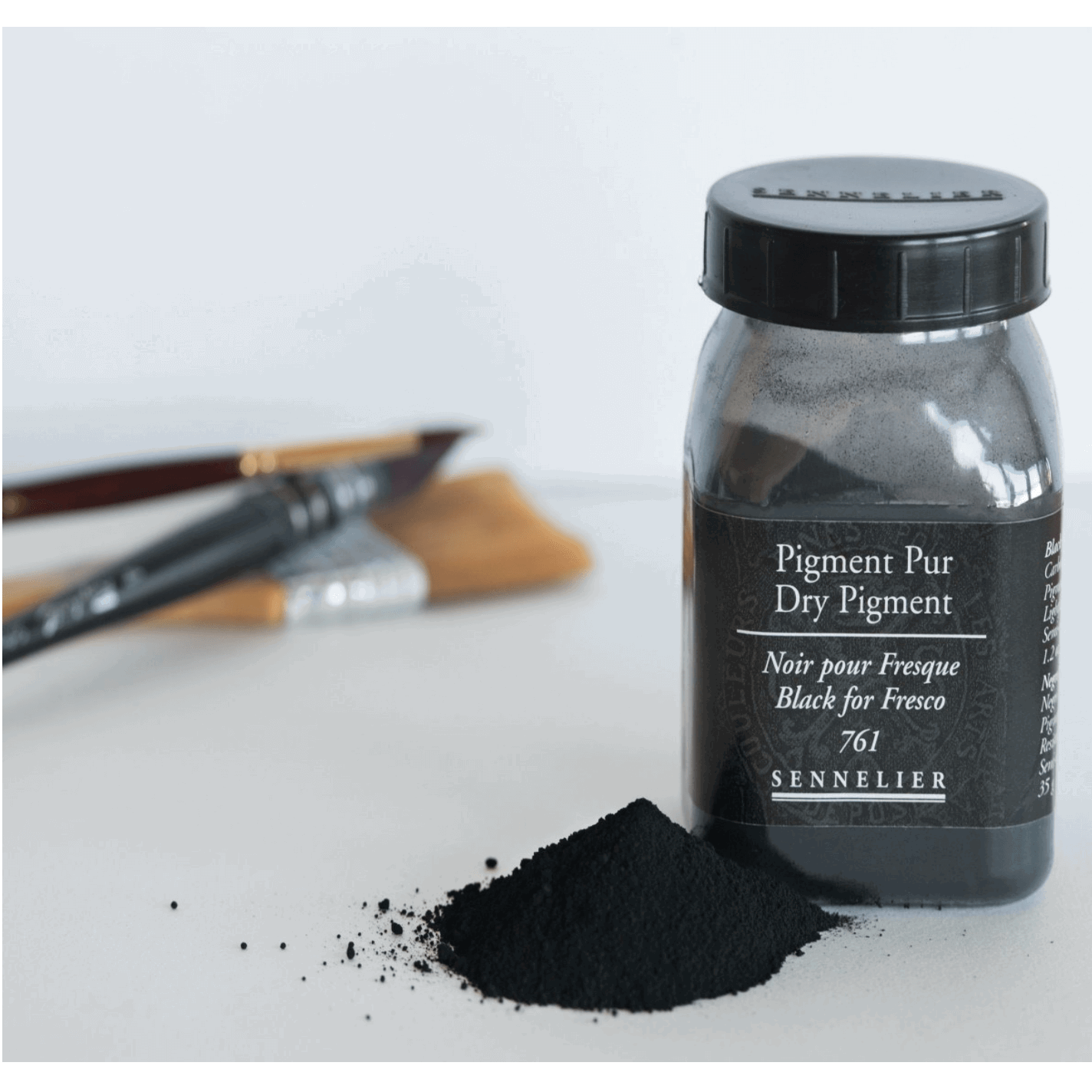 Sennelier Pigment 35g Black for Fresco