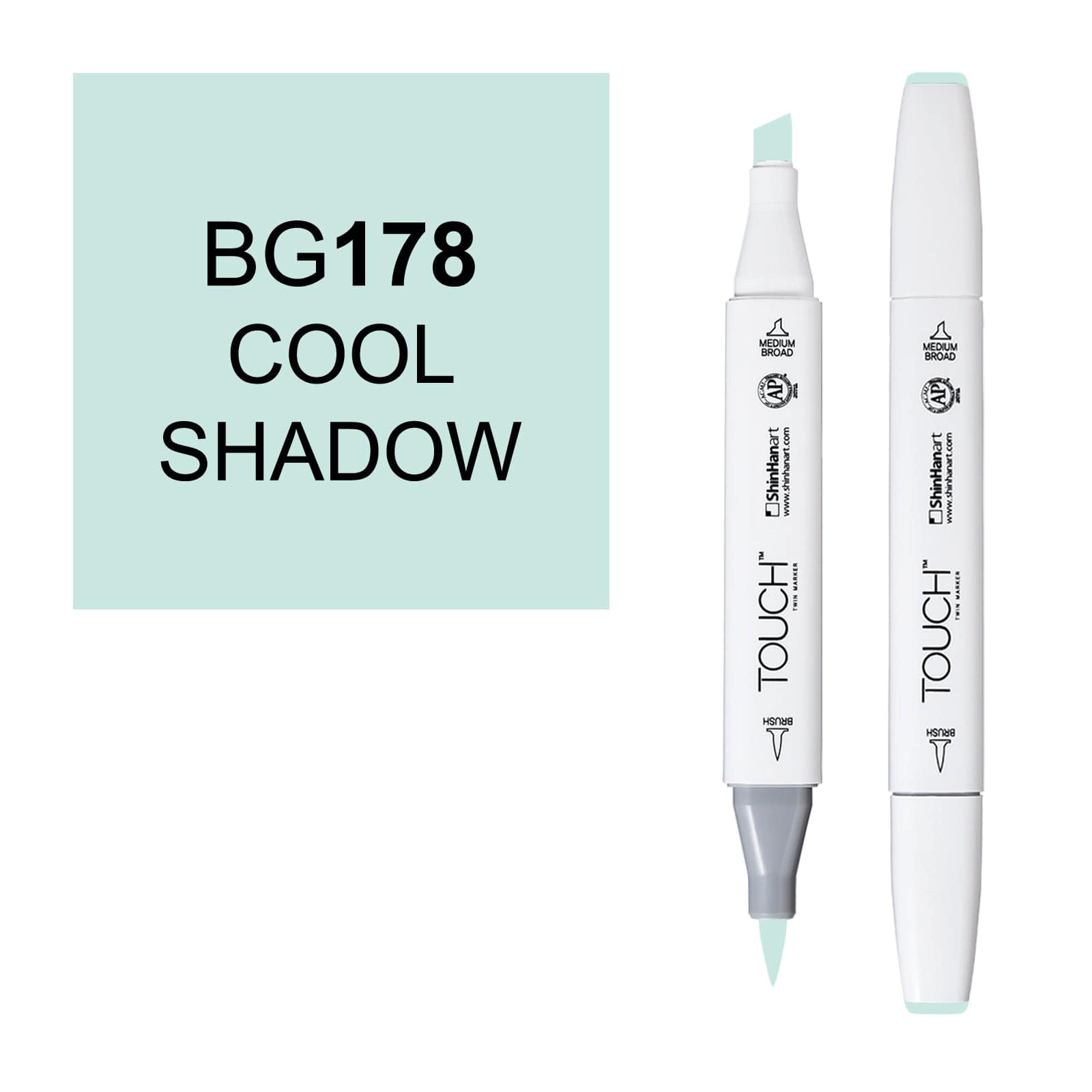 ShinHanart Touch Twin Brush Markers Cool shadow