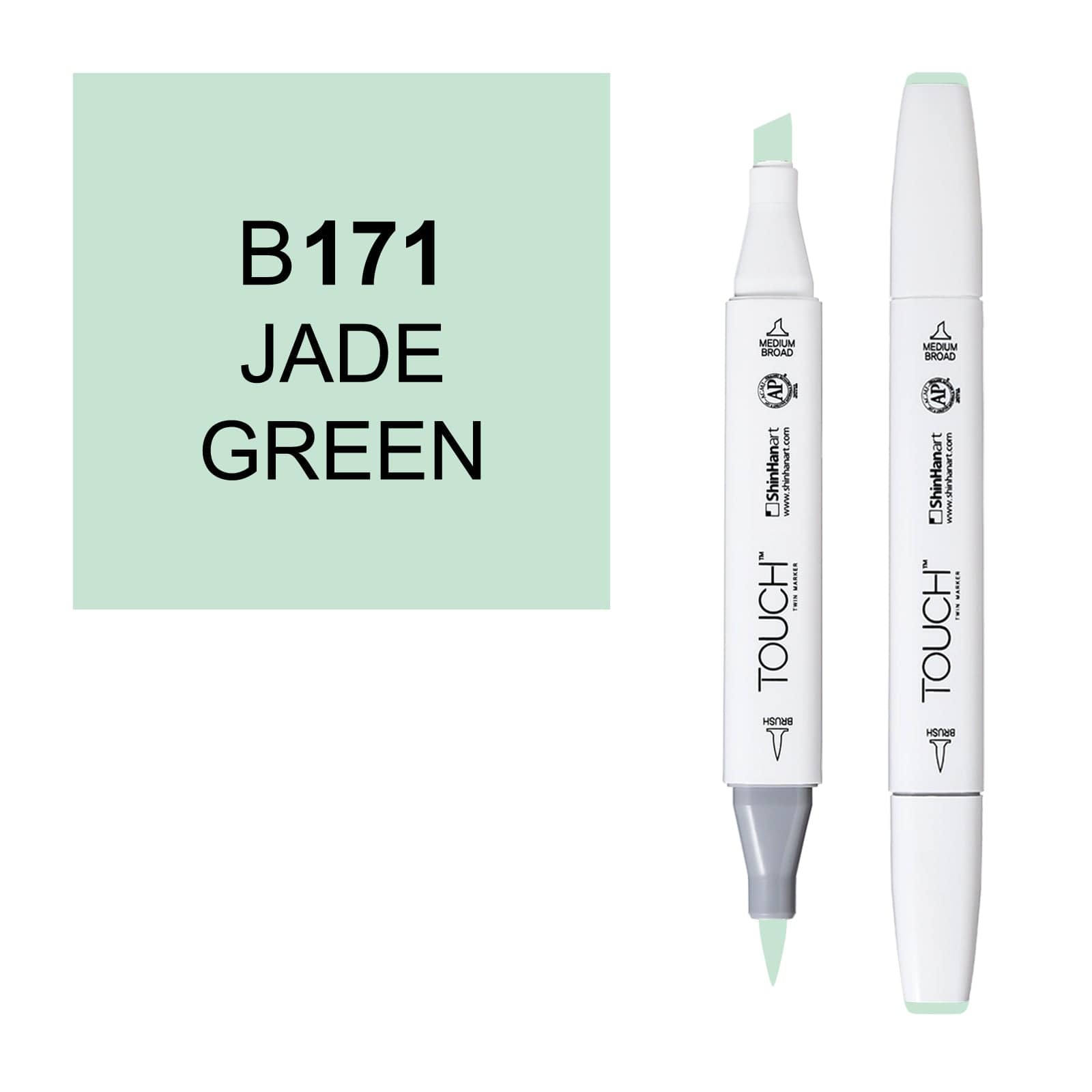 ShinHanart Touch Twin Brush Markers Jade green