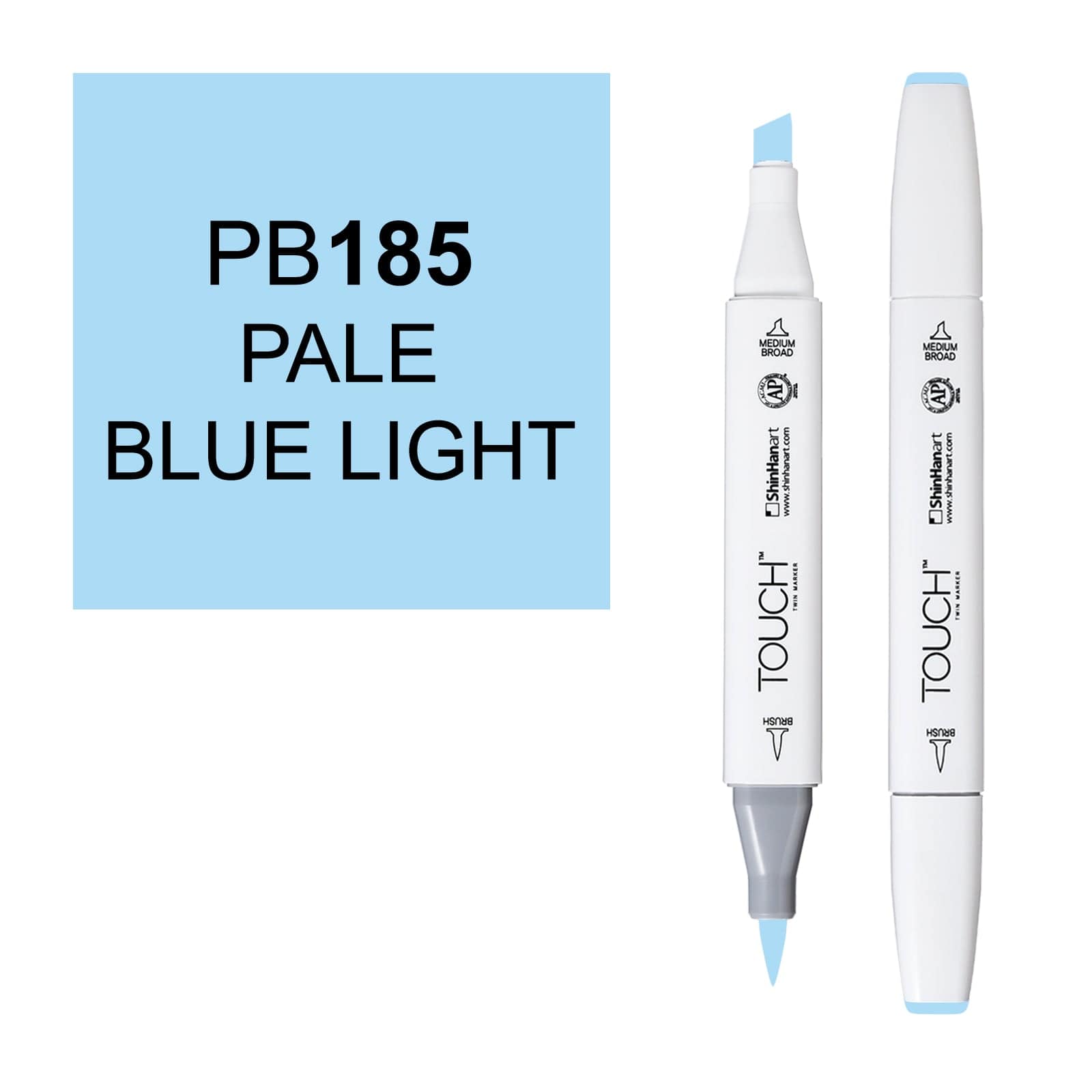 ShinHanart Touch Twin Brush Markers Pale blue light