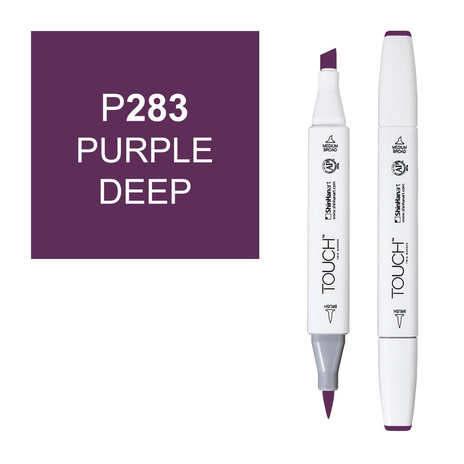 ShinHanart Touch Twin Brush Markers Purple deep