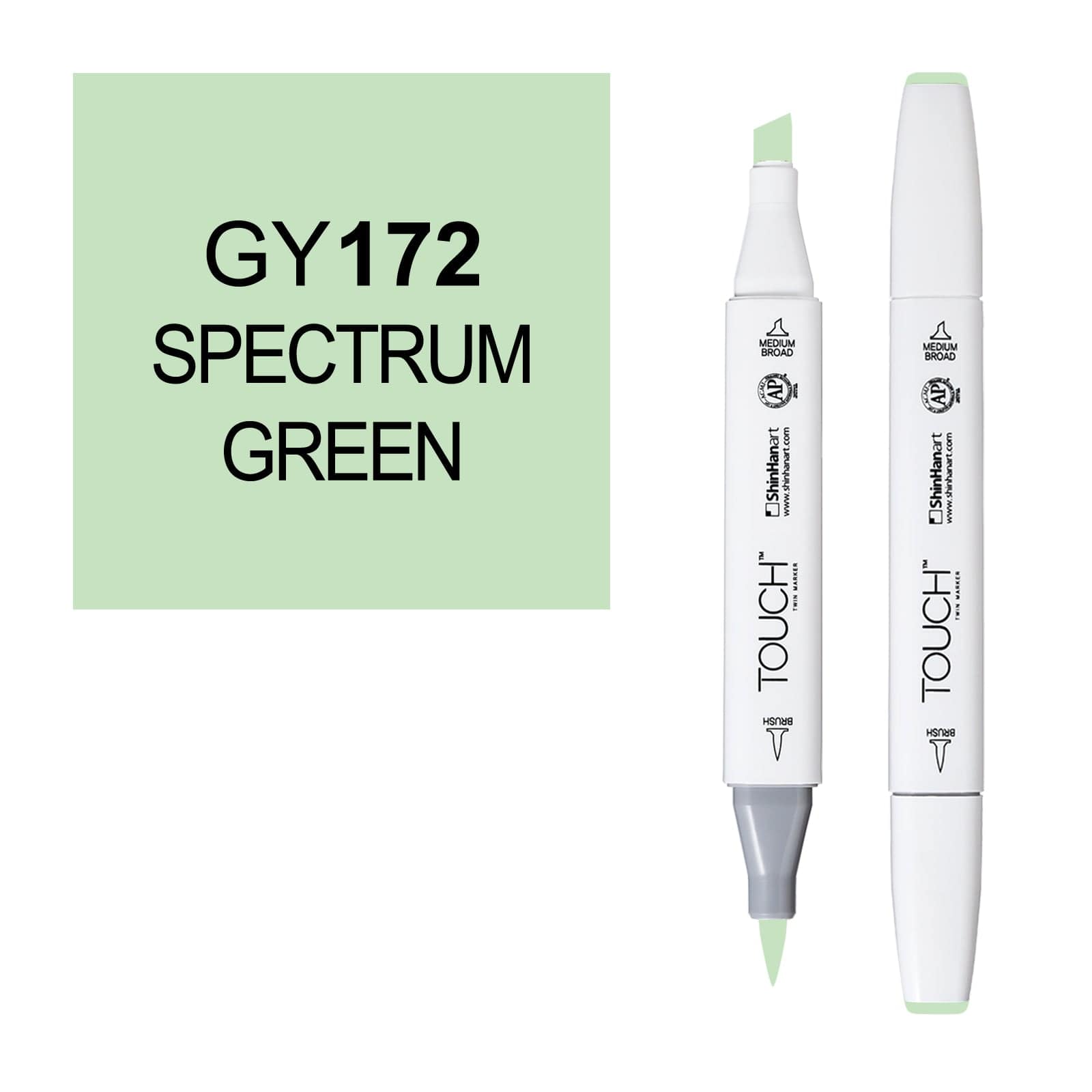 ShinHanart Touch Twin Brush Markers spectrum green