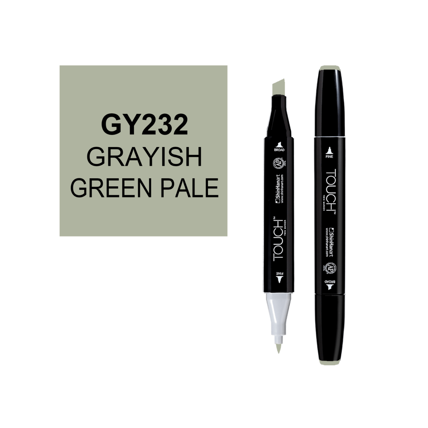 ShinHanart Touch twin marker Grayish Pale Green