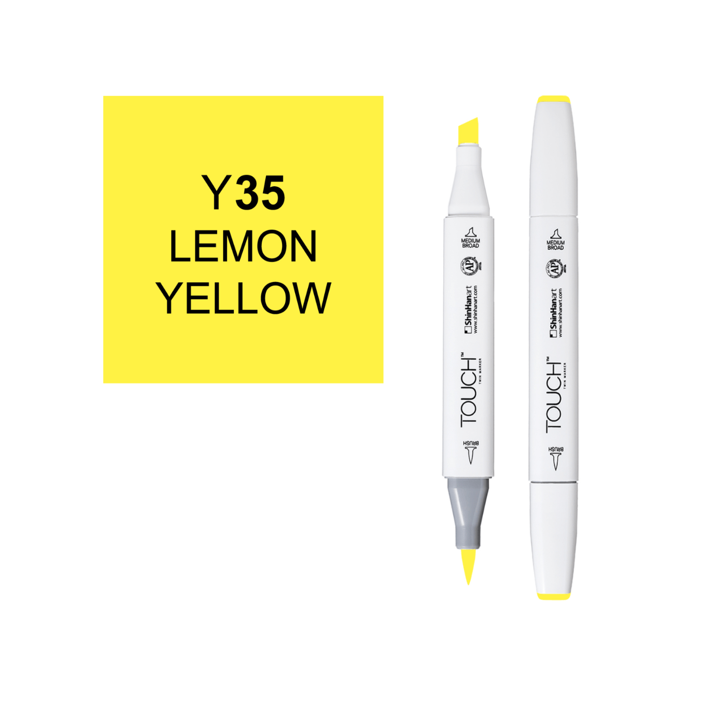 ShinHanart Touch twin marker Lemon Yellow