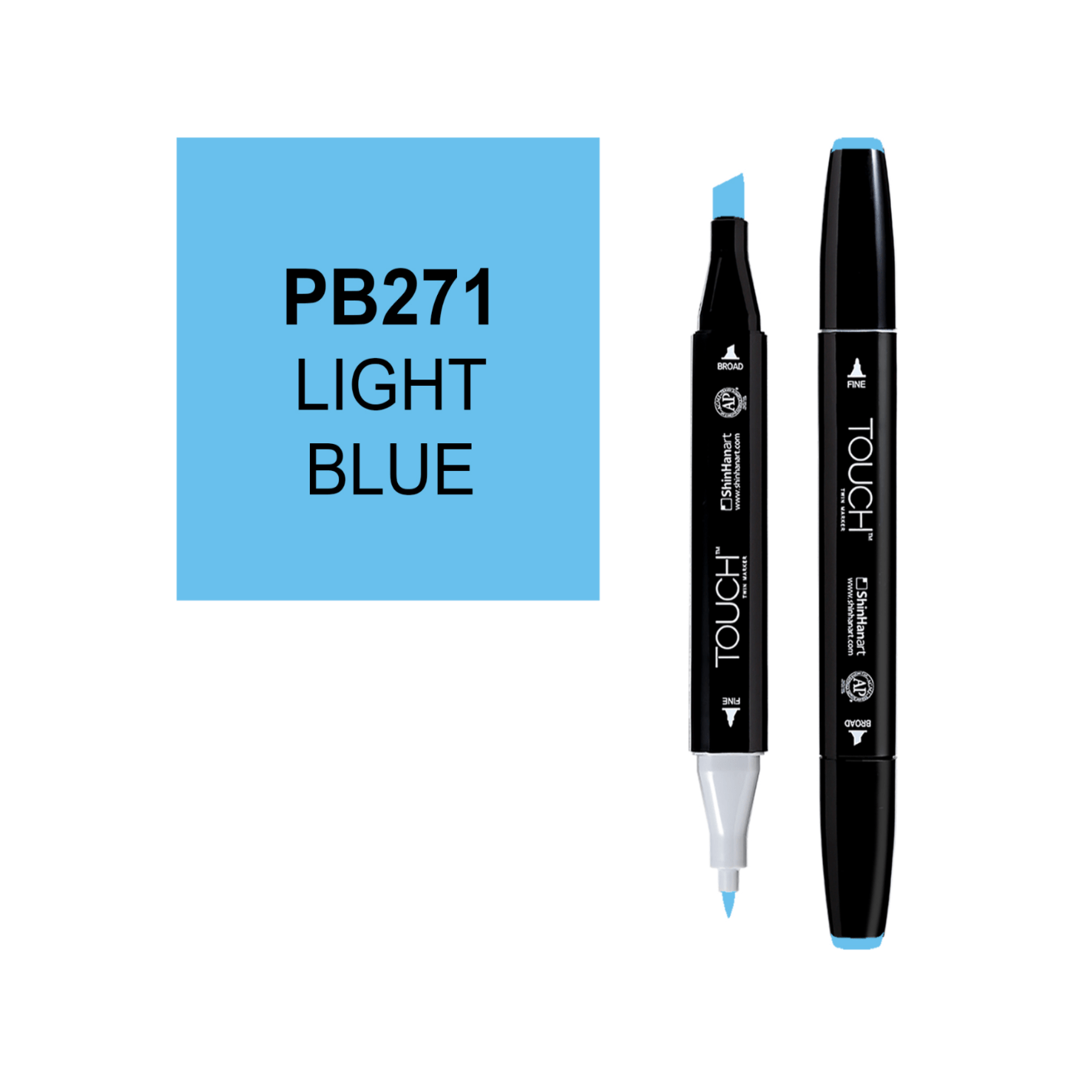 ShinHanart Touch twin marker Light Blue