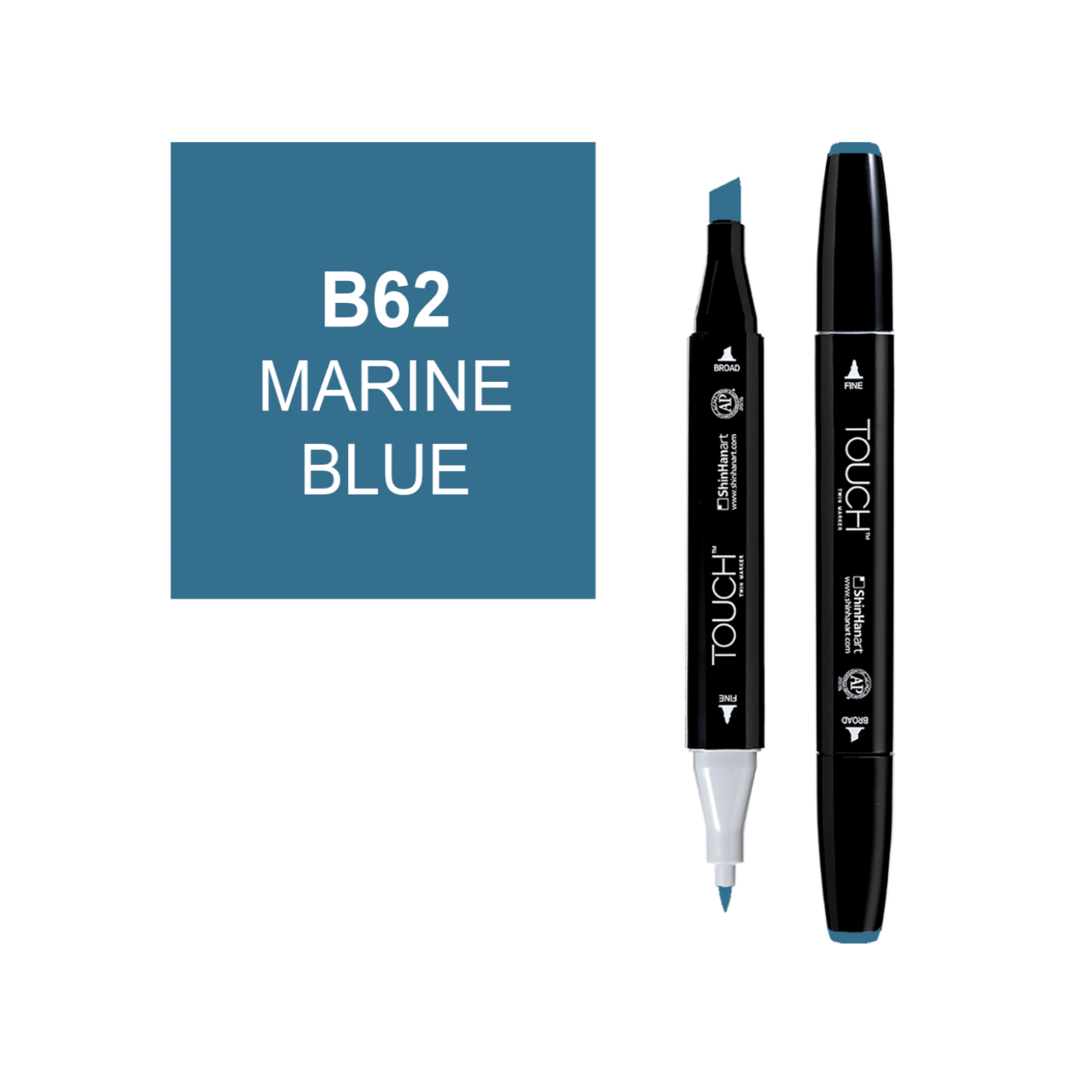 ShinHanart Touch twin marker Marine Blue