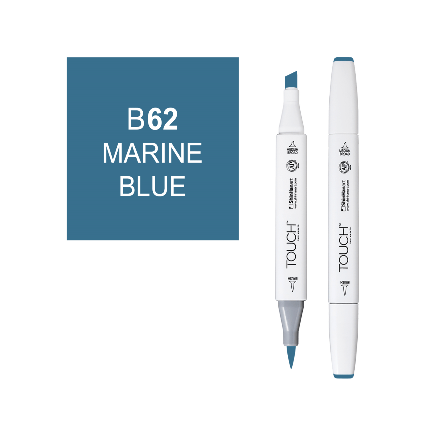 ShinHanart Touch twin marker Marine Blue