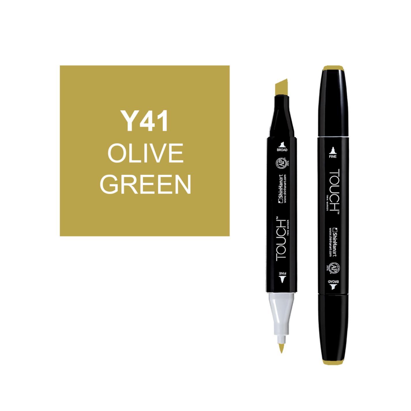 ShinHanart Touch twin marker Olive Green