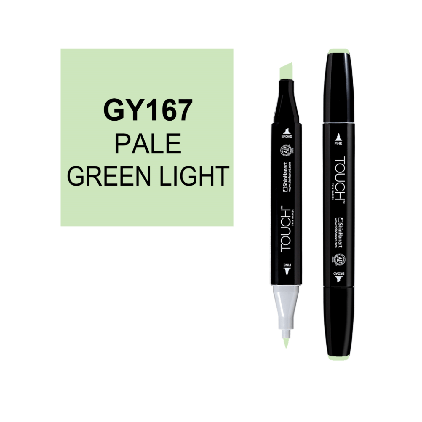 ShinHanart Touch twin marker Pale Green Light