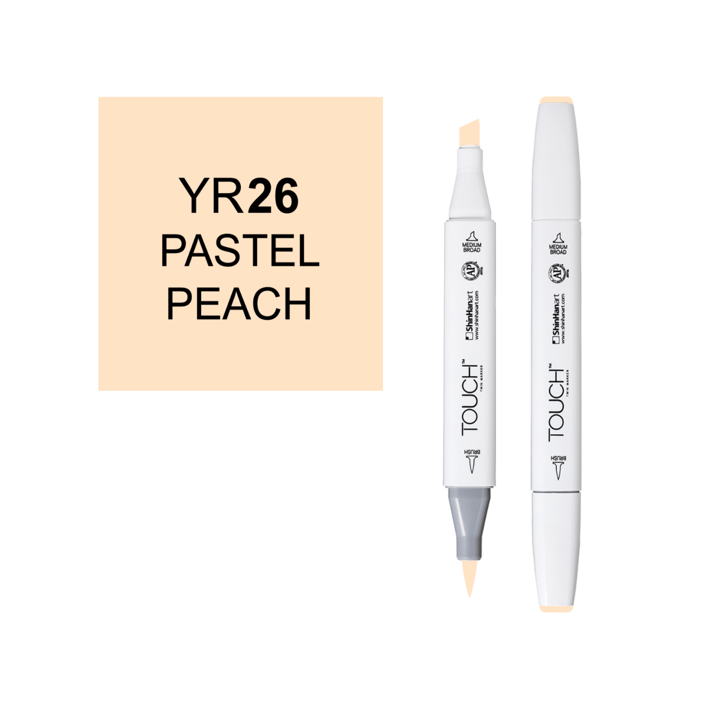 ShinHanart Touch twin marker Pastel Peach