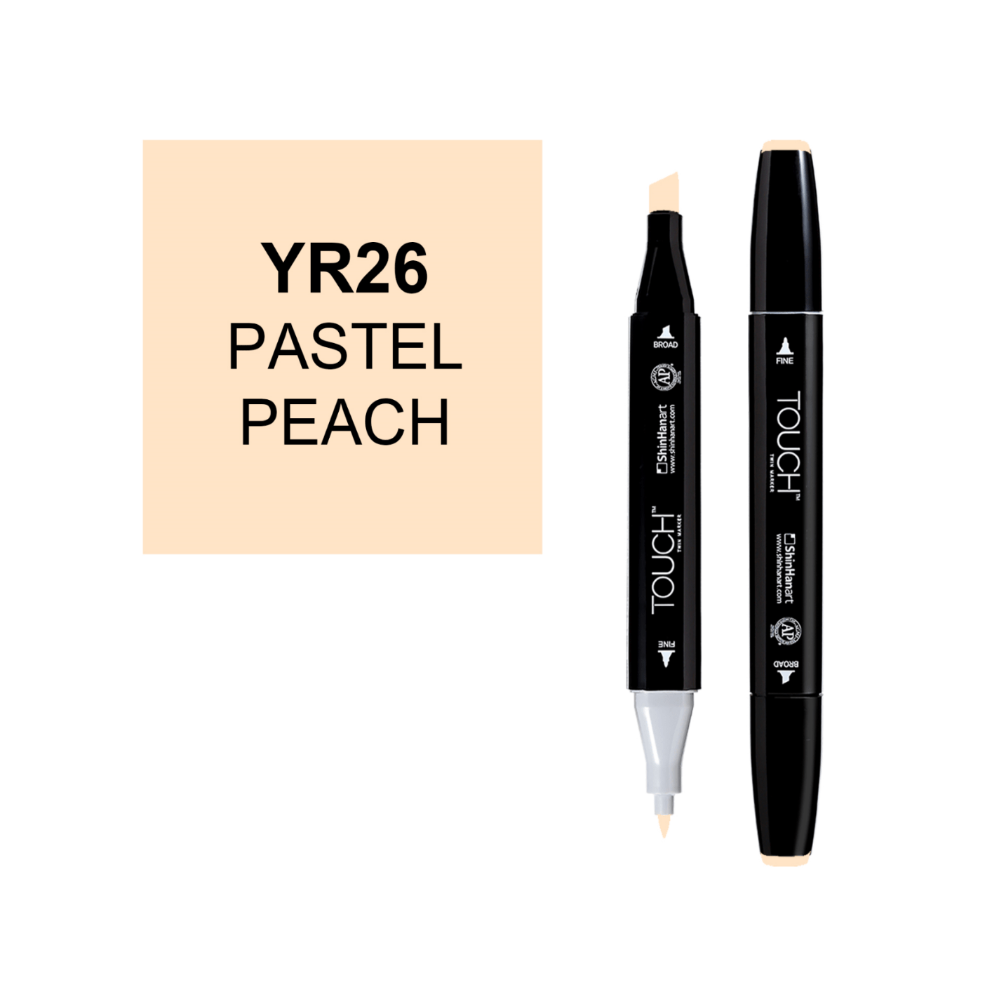 ShinHanart Touch twin marker Pastel Peach