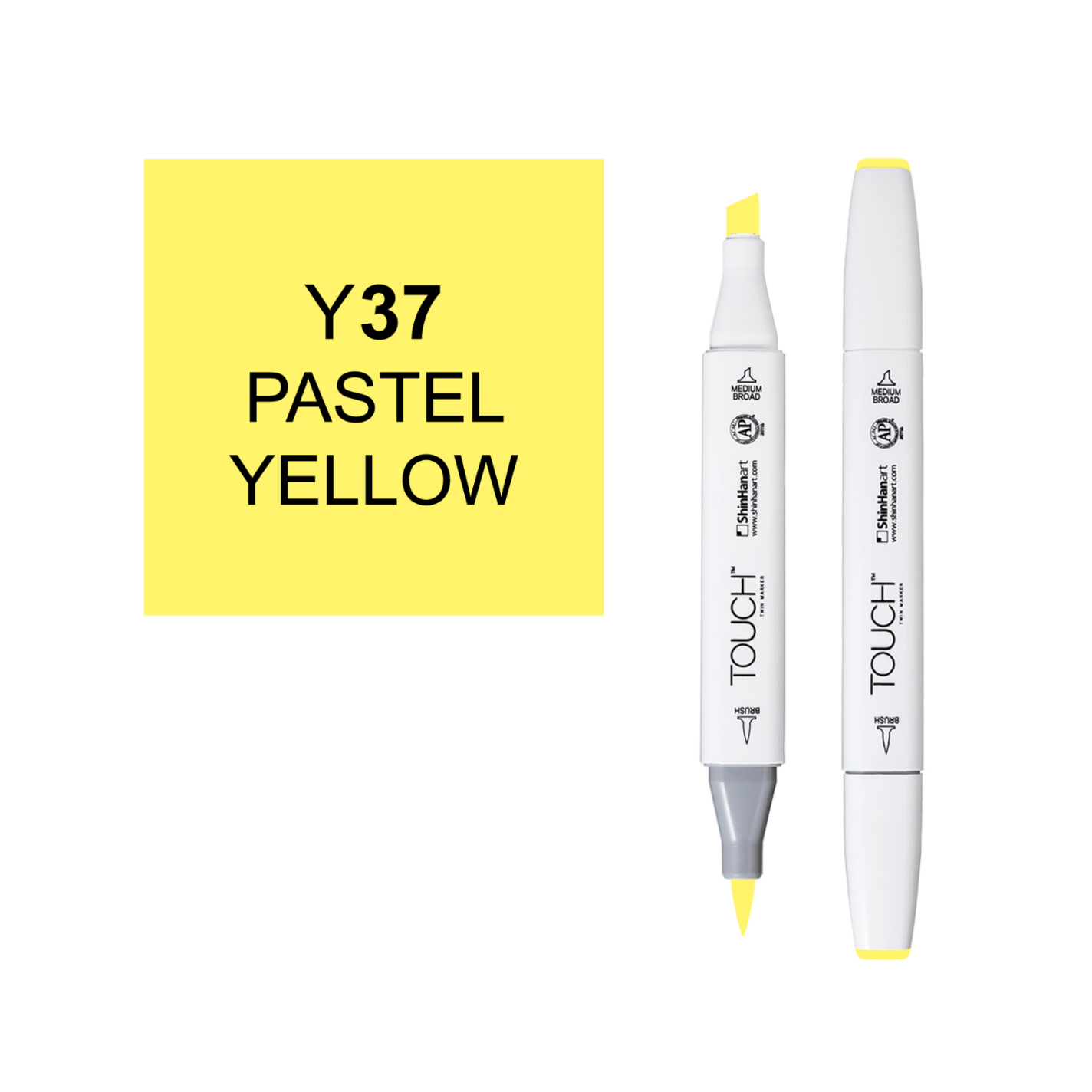 ShinHanart Touch twin marker Pastel yellow