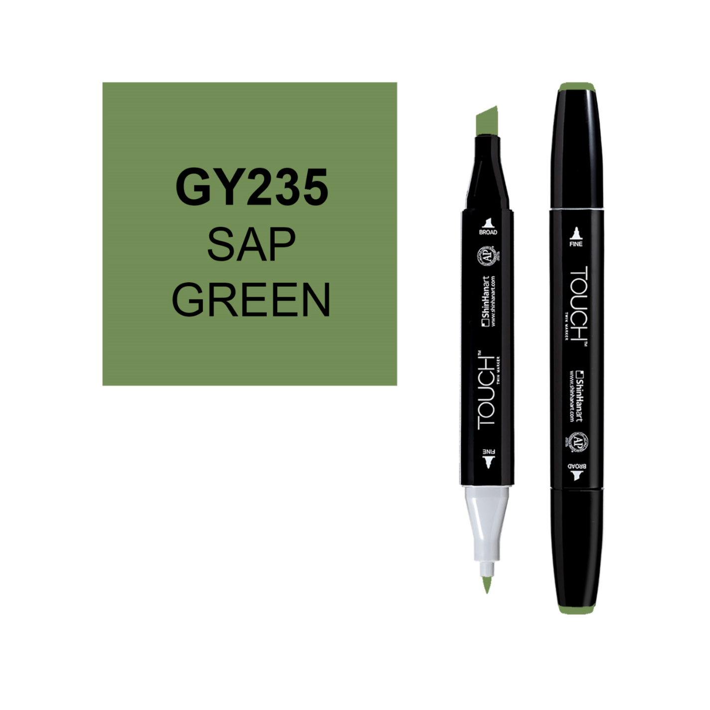 ShinHanart Touch twin marker Sap Green