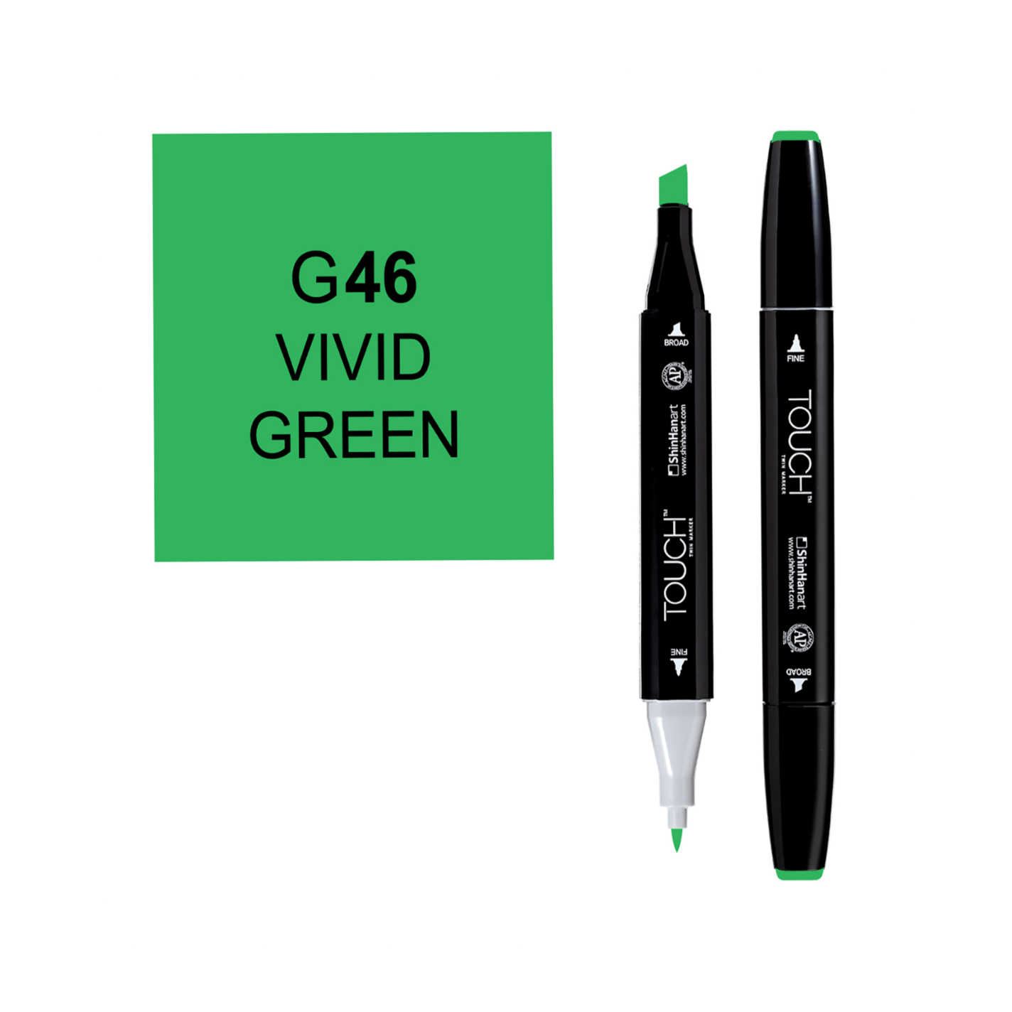 ShinHanart Touch twin marker Vivid  Green