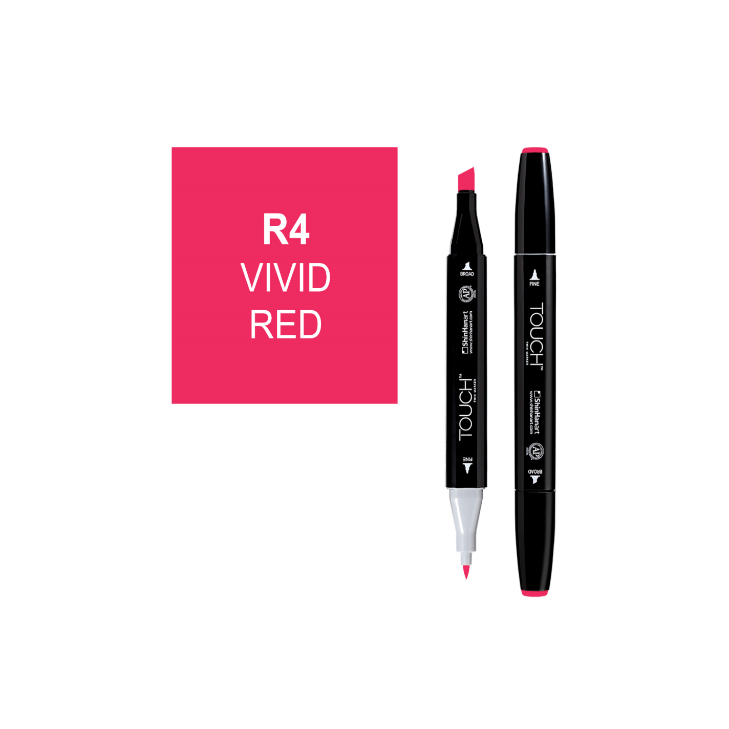 ShinHanart Touch twin marker Vivid Red