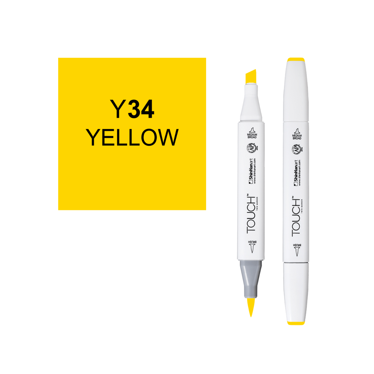 ShinHanart Touch twin marker Yellow