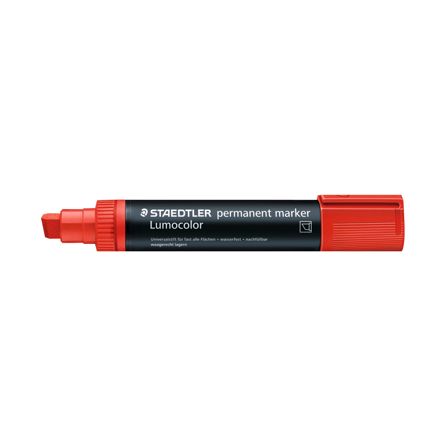 Staedtler Tuscher Rød med chisel tip 2-12 mm Staedtler Permanent marker