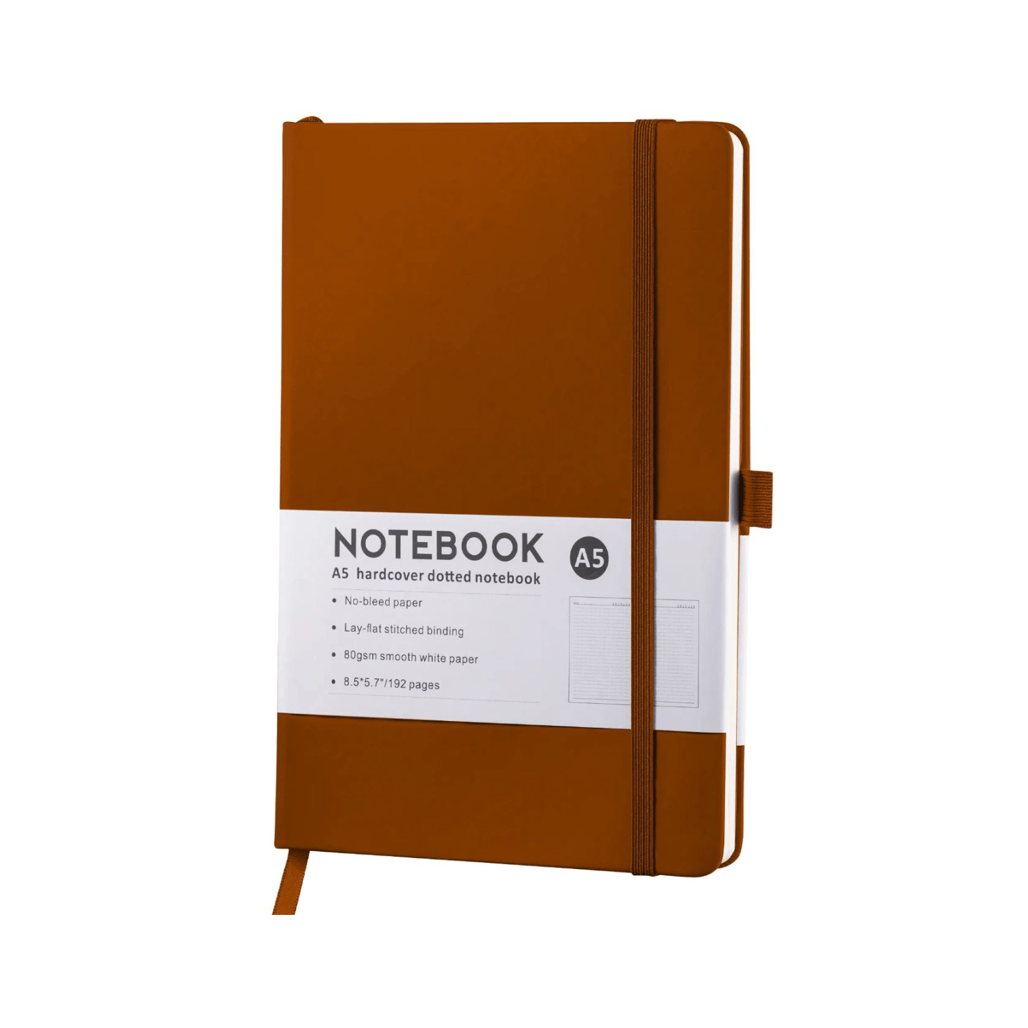 Stelling Notesbog Stelling Notebook - Brown