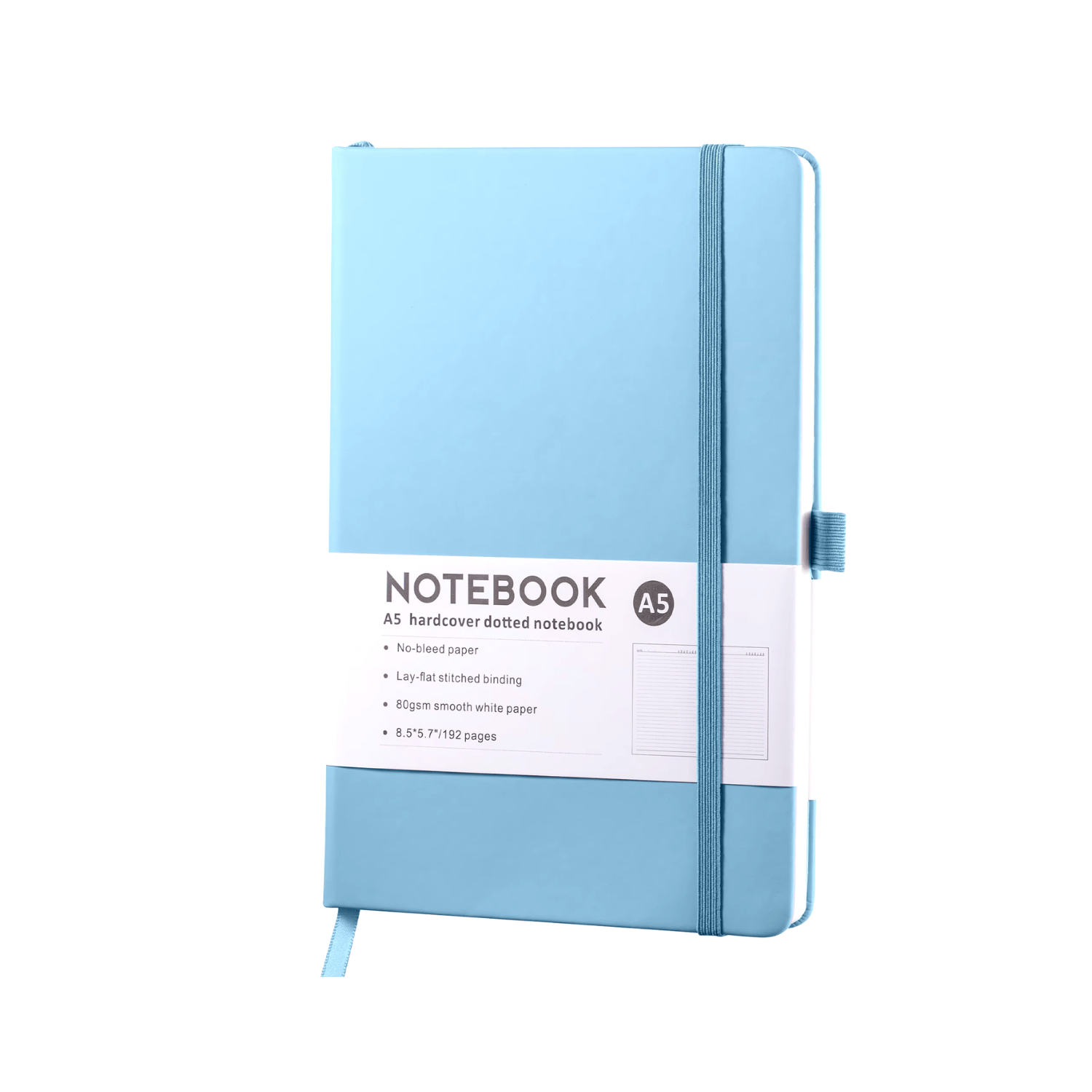 Stelling Notesbog Stelling Notebook - Light Blue