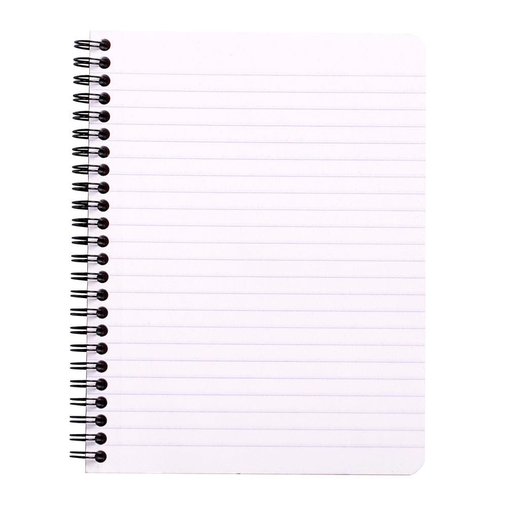 Stelling Rhodia Classic WHITE A5 notebook spiral - Linjeret