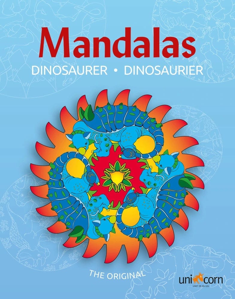 Stellings Mandalas Dinosaurer