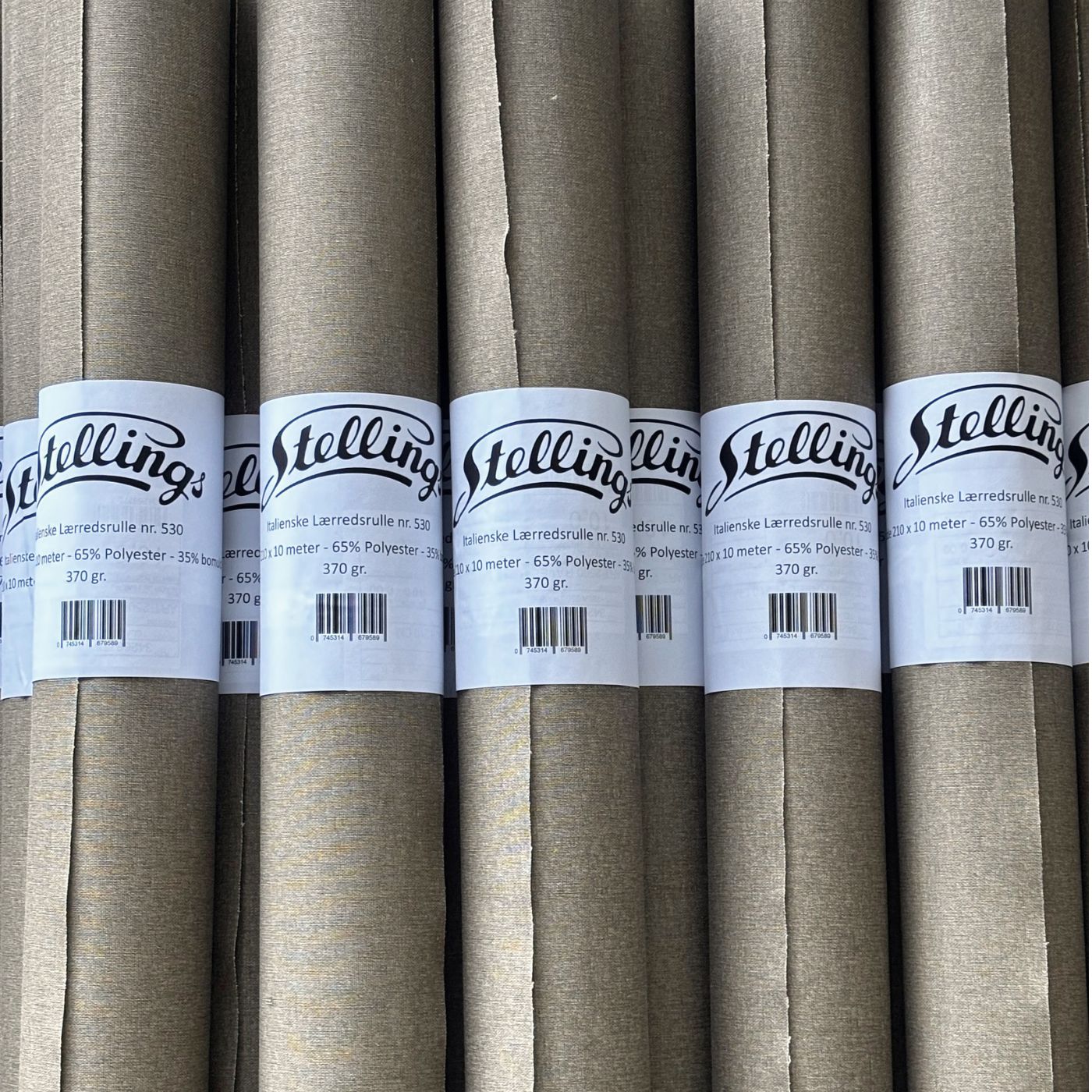 Stellings Lærred nr. 530 - hel rulle - 65% polyester 35% bomuld