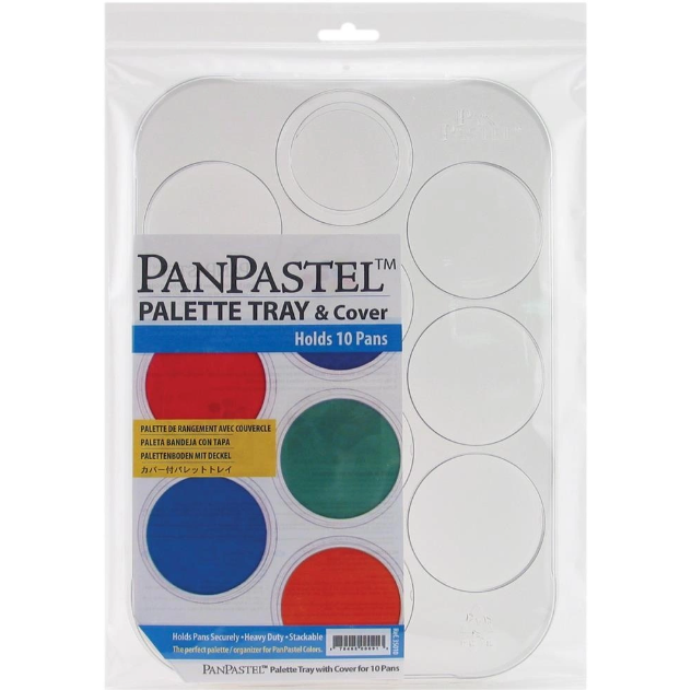 PANPASTEL Tray Palette 10 Colors Empty 65010