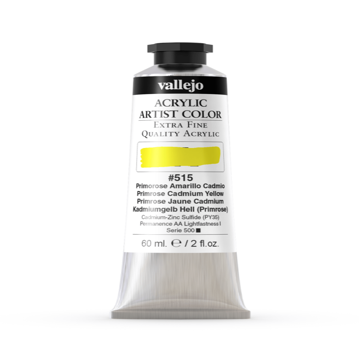 Vallejo Artist 60ml Primrose Cadmium Yellow