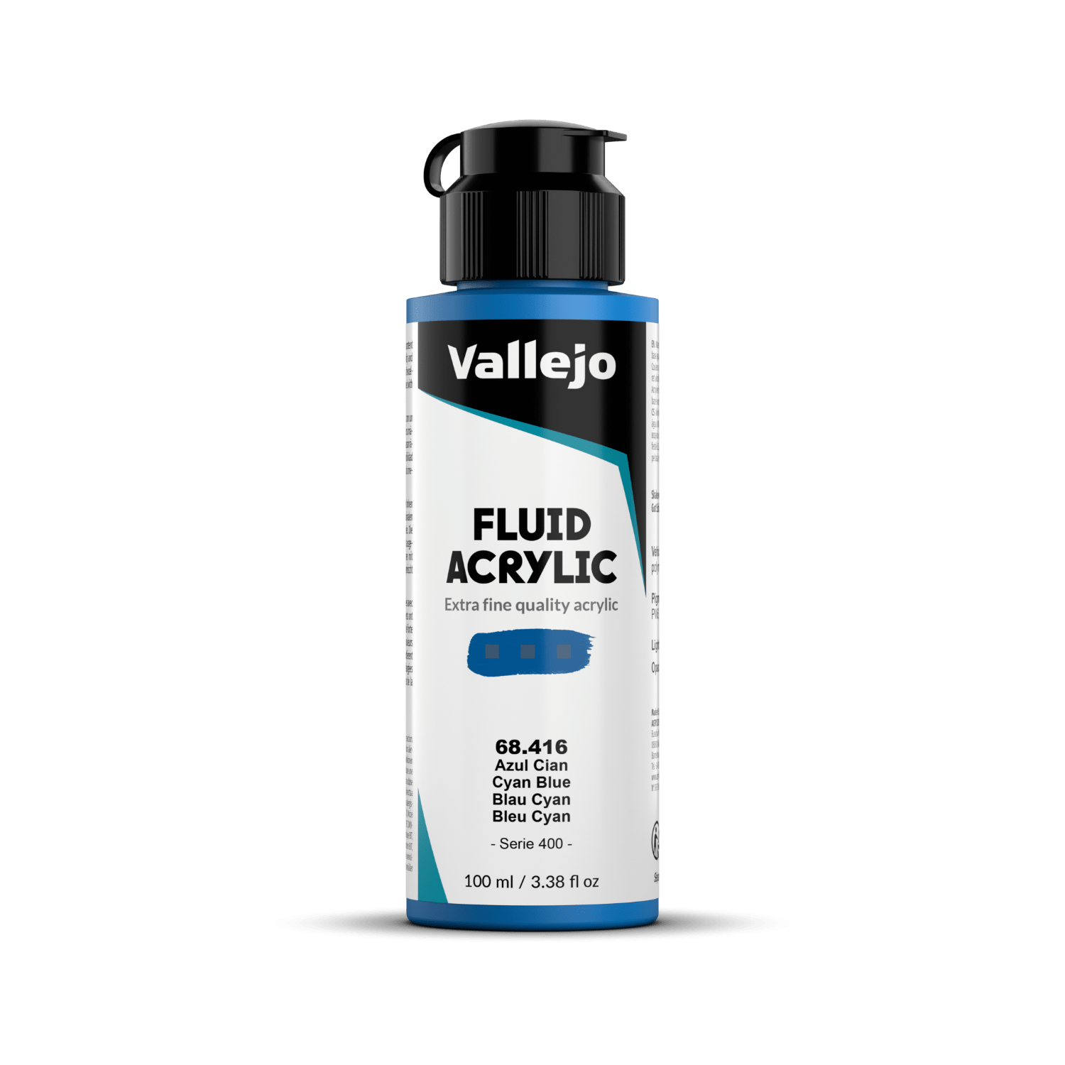 Vallejo Fluid Cyan Blue