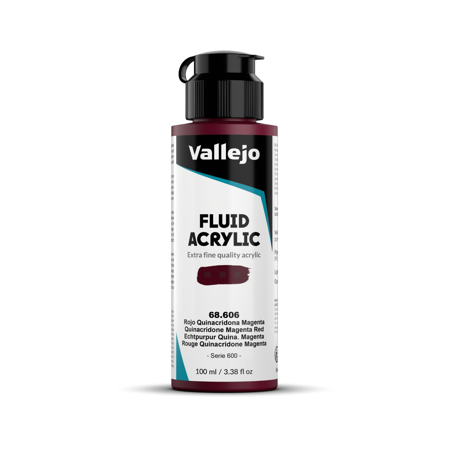 Vallejo Fluid Quinacridone Red Magenta