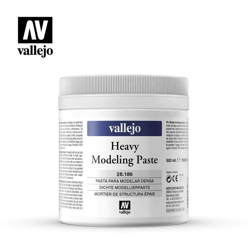 Vallejo Media Heavy modelling paste Vallejo Molding Paste (Flere varianter)