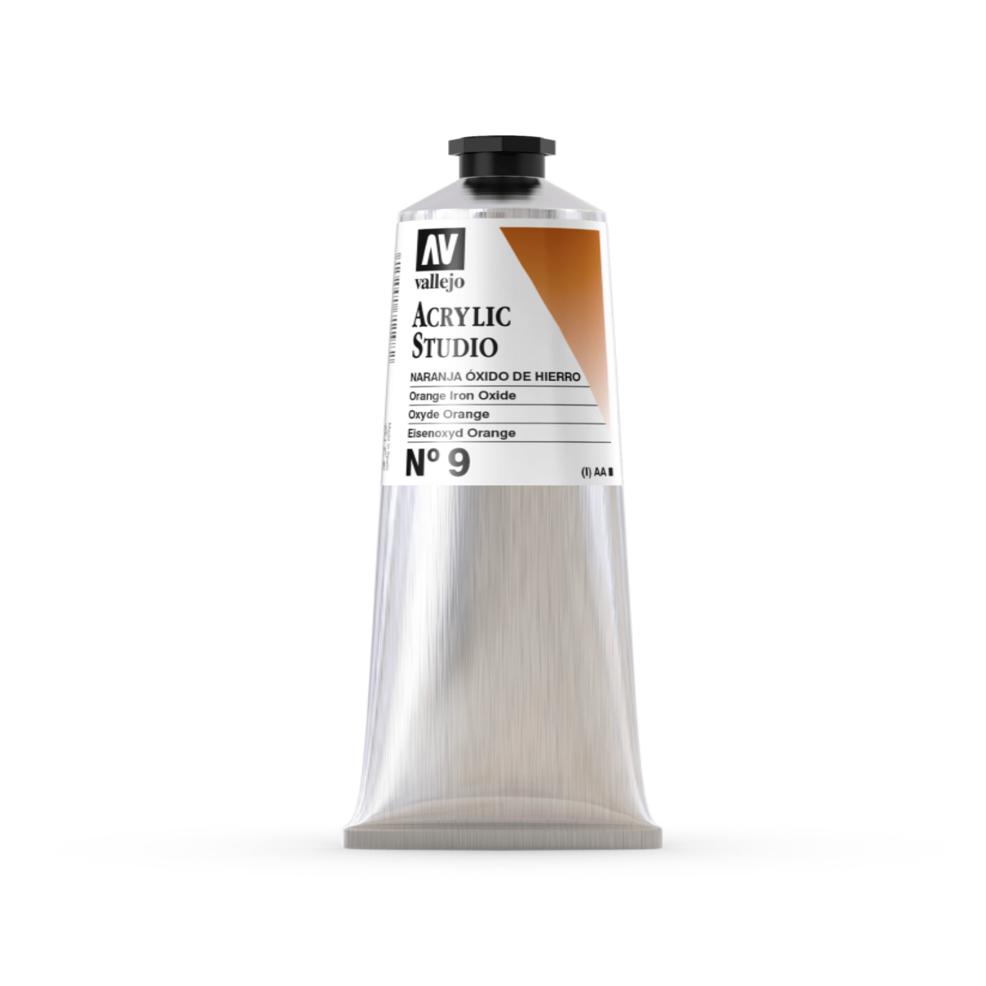 Vallejo Studio 125ml Orange Iron Oxide