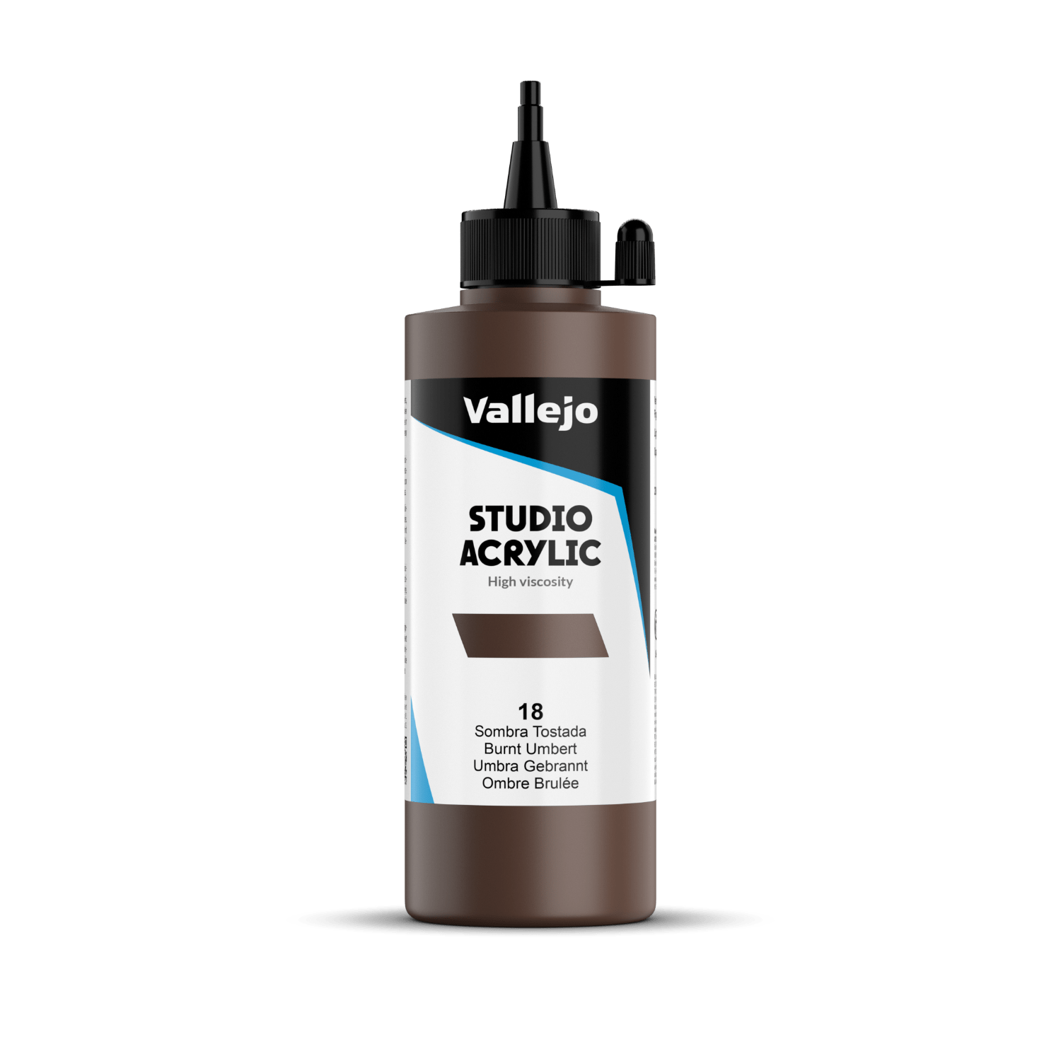 Vallejo Studio 200ml Burnt Umber