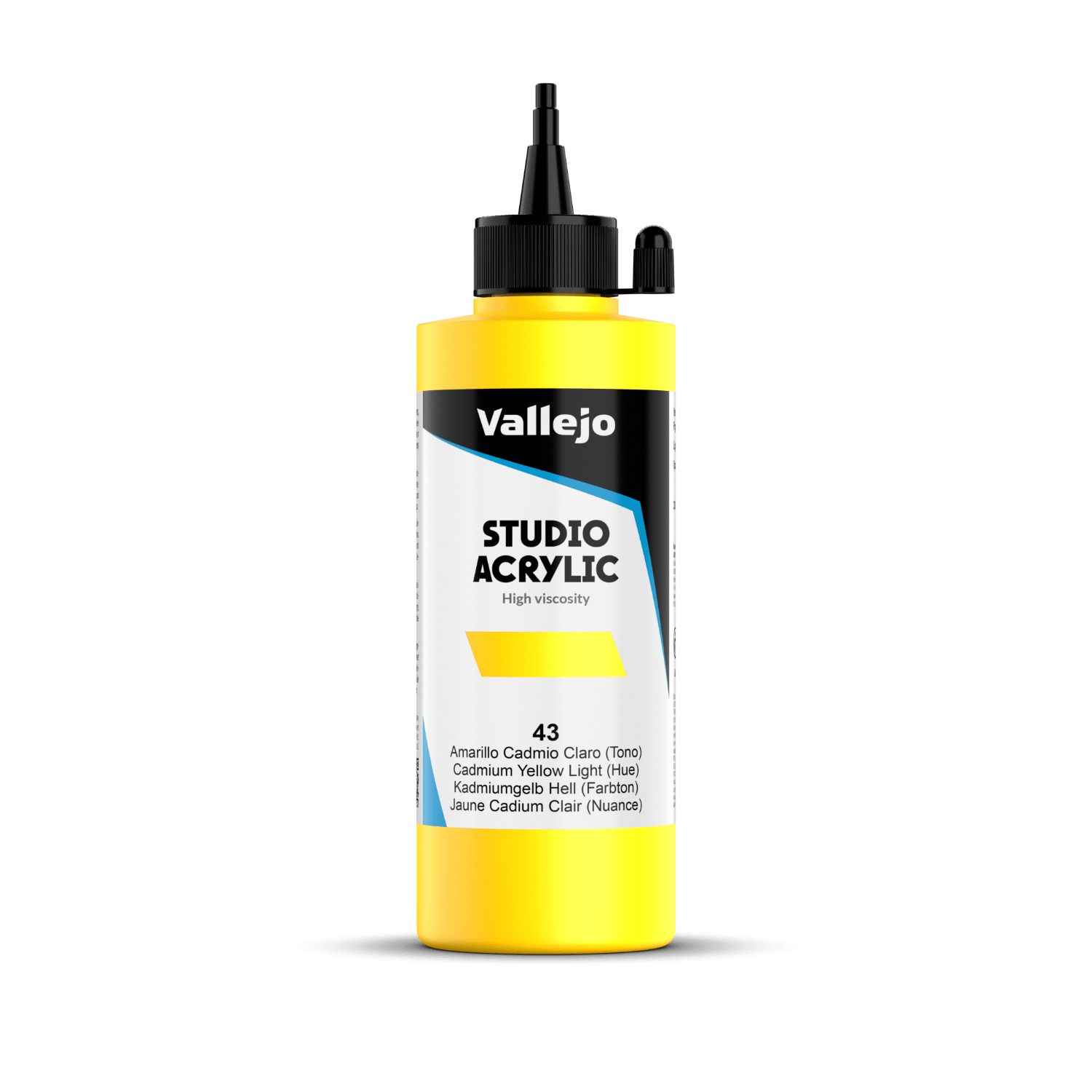 Vallejo Studio 200ml Cadmium Yellow Light (Hue)