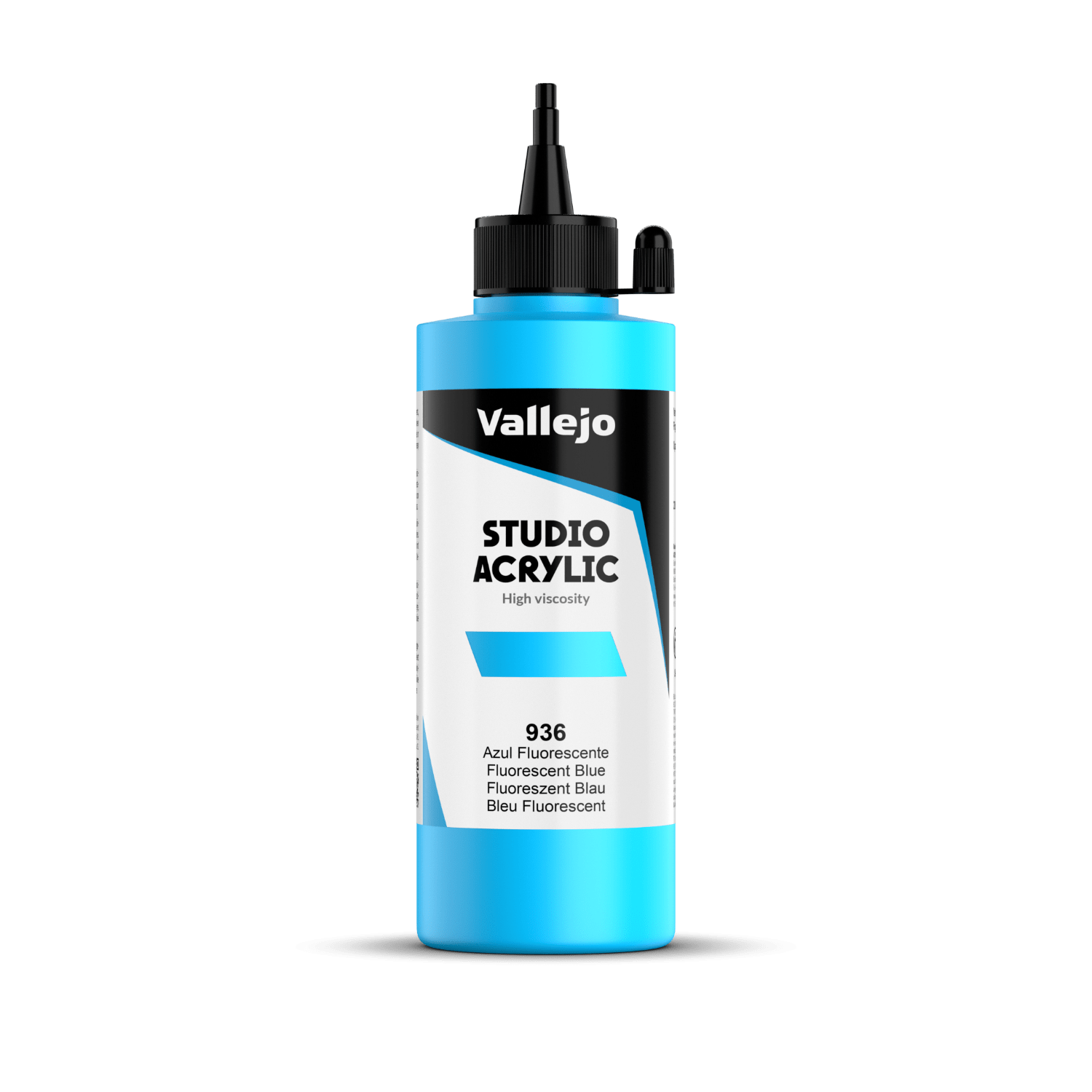 Vallejo Studio 200ml Fluorescent Blue